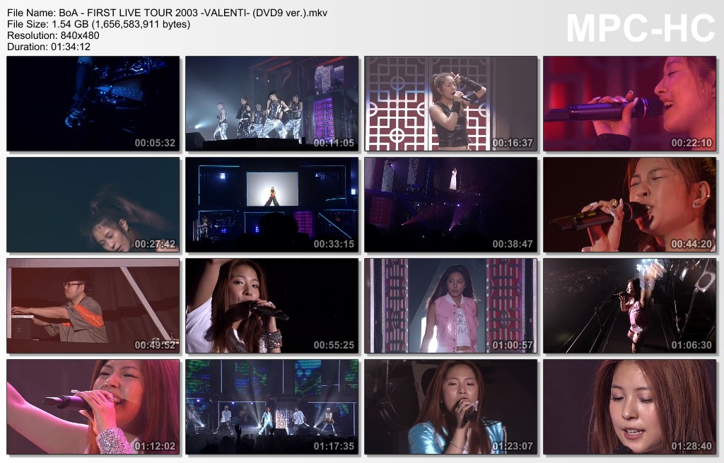 BoA FIRST LIVE TOUR 2003～VALENTI～ - ブルーレイ